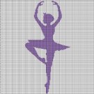 BALLET PRINCESS 2 CROCHET AFGHAN PATTERN GRAPH