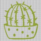 CACTUS CROCHET AFGHAN PATTERN GRAPH