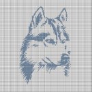 HUSKY HEAD CROCHET AFGHAN PATTERN GRAPH