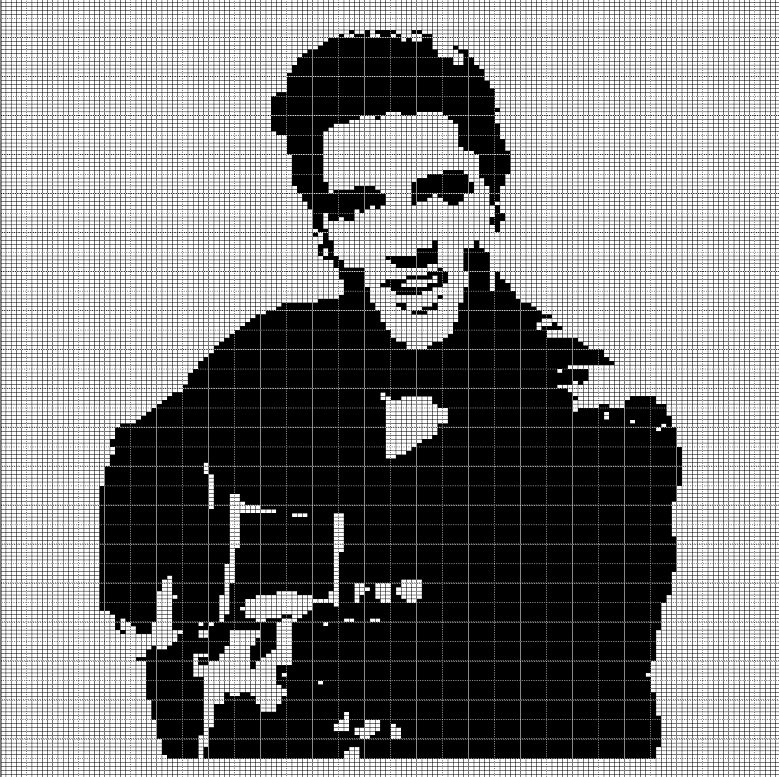 ELVIS CROCHET AFGHAN PATTERN GRAPH