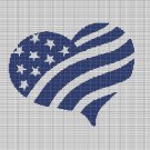 AMERICAN HEART CROCHET AFGHAN PATTERN GRAPH AMERICAN HEART CROCHET AFGHAN PATTERN GRAPH