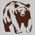 BIG BEAR 2 CROCHET AFGHAN PATTERN GRAPH