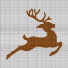 DEER 3 CROCHET AFGHAN PATTERN GRAPH