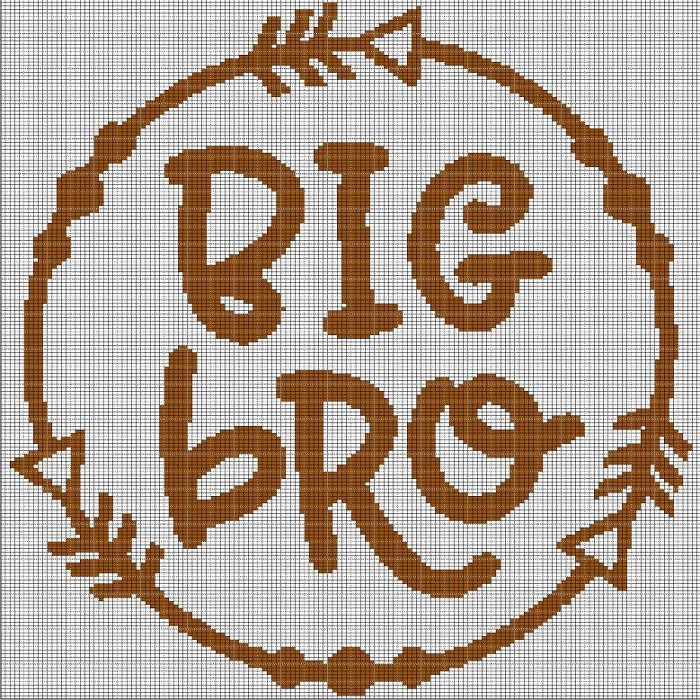 BIG BRO CROCHET AFGHAN PATTERN GRAPH