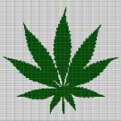 CANABIS CROCHET AFGHAN PATTERN GRAPH