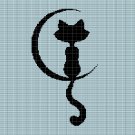 CAT ON THE MOON CROCHET AFGHAN PATTERN GRAPH CAT ON THE MOON CROCHET AFGHAN PATTERN GRAPH