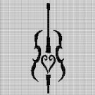 CELLO CROCHET AFGHAN PATTERN GRAPH