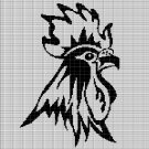 COCK HEAD CROCHET AFGHAN PATTERN GRAPH