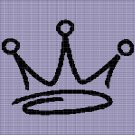 CROWN 2 CROCHET AFGHAN PATTERN GRAPH