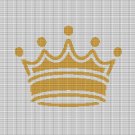 CROWN 4 CROCHET AFGHAN PATTERN GRAPH