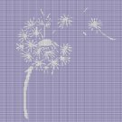 DANDELION 3 CROCHET AFGHAN PATTERN GRAPH