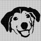 DOG HEAD 6 CROCHET AFGHAN PATTERN GRAPH