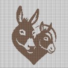 DONKEYS CROCHET AFGHAN PATTERN GRAPH DONKEYS CROCHET AFGHAN PATTERN GRAPH