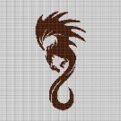 DRAGON 3 CROCHET AFGHAN PATTERN GRAPH