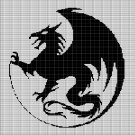 DRAGON 4 CROCHET AFGHAN PATTERN GRAPH
