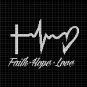 FAITH HOPE LOVE CROCHET AFGHAN PATTERN GRAPH