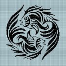 FISHES CROCHET AFGHAN PATTERN GRAPH