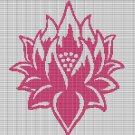 FLOWER 3 CROCHET AFGHAN PATTERN GRAPH