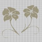 FLOWERS 3 CROCHET AFGHAN PATTERN GRAPH