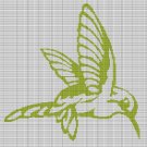 FLYING HUMMINGBIRD CROCHET AFGHAN PATTERN GRAPH