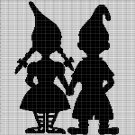 GNOMES CROCHET AFGHAN PATTERN GRAPH