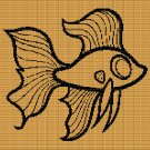 GOLDEN FISH 3 CROCHET AFGHAN PATTERN GRAPH