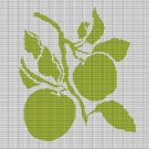 GREEN APPLE CROCHET AFGHAN PATTERN GRAPH