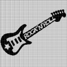 GUITAR 3 CROCHET AFGHAN PATTERN GRAPH