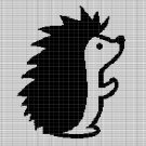 HEDGEHOG 3 CROCHET AFGHAN PATTERN GRAPH