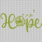 HOPE 3 CROCHET AFGHAN PATTERN GRAPH2