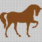 HORSE 8 CROCHET AFGHAN PATTERN GRAPH