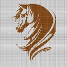 HORSE HEAD 9 CROCHET AFGHAN PATTERN GRAPH2