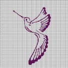 HUMMINGBIRD 3 CROCHET AFGHAN PATTERN GRAPH