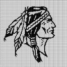 INDIAN HEAD 2 CROCHET AFGHAN PATTERN GRAPH