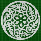 JAPANESE FLOWER 21 CROCHET AFGHAN PATTERN GRAPH