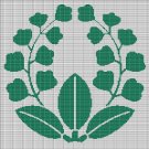 JAPANESE PLANT 2 CROCHET AFGHAN PATTERN GRAPH
