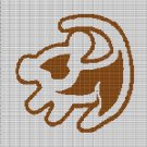 LION KING SYMBOL CROCHET AFGHAN PATTERN GRAPH