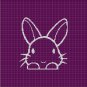 LITTLE BUNNY CROCHET AFGHAN PATTERN GRAPH