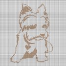 LITTLE DOG 8 CROCHET AFGHAN PATTERN GRAPH