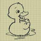 LITTLE DUCK CROCHET AFGHAN PATTERN GRAPH