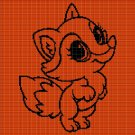 LITTLE FOX 4 CROCHET AFGHAN PATTERN GRAPH