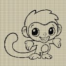 LITTLE MONKEY 2 CROCHET AFGHAN PATTERN GRAPH
