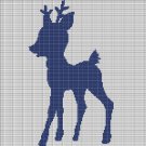 LITTLE REINDEER 2 CROCHET AFGHAN PATTERN GRAPH