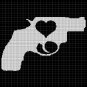 LOVE GUN CROCHET AFGHAN PATTERN GRAPH