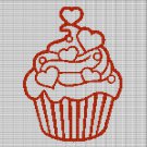 LOVE MUFFIN CROCHET AFGHAN PATTERN GRAPH