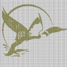 MALLARD 4 CROCHET AFGHAN PATTERN GRAPH