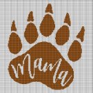 MAMA BEAR PAW CROCHET AFGHAN PATTERN GRAPH MAMA BEAR PAW CROCHET AFGHAN PATTERN GRAPH