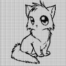 MANGA CAT CROCHET AFGHAN PATTERN GRAPH