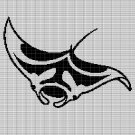 MANTA RAY CROCHET AFGHAN PATTERN GRAPH