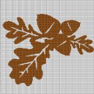 OAK CROCHET AFGHAN PATTERN GRAPH